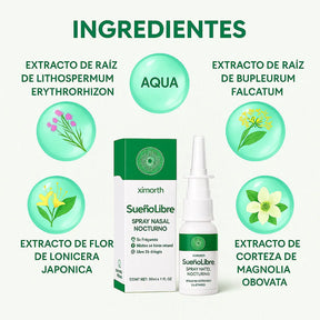🌿 Spray Nasal SueñoLibre - Respira mejor esta noche