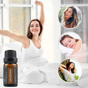 Aceite Esencial de Valeriana para Dormir Aceite Esencial Puro para el Coche Hotel Casa Oficina - Somnium
