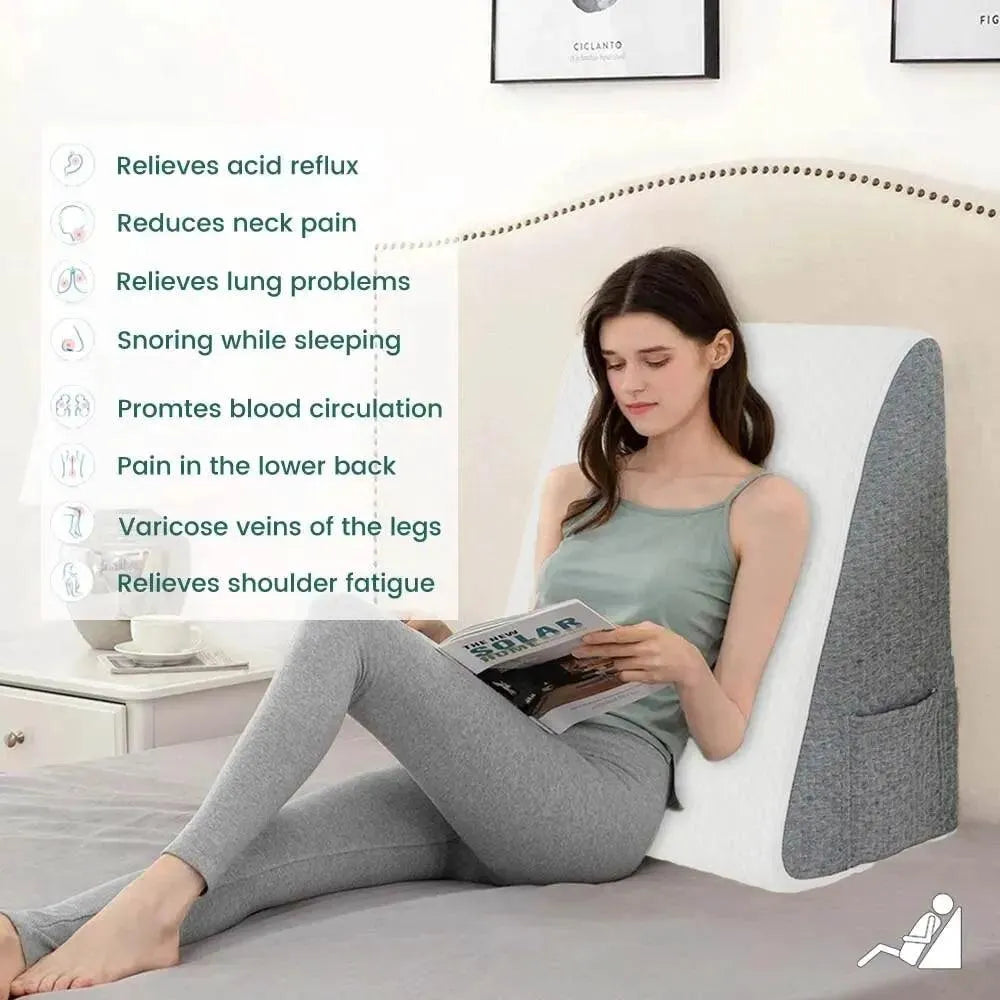 Almohada cuña para dormir Reflujo ácido, postoperatorio - Somnium
